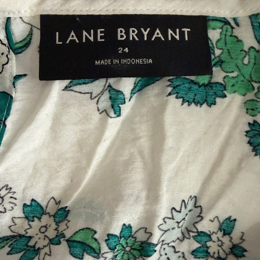 Lane Bryant Long-Sleeve Peasant Blouse - Picture 8 of 10